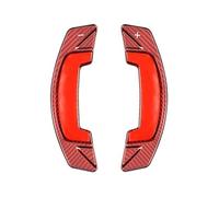 Yurefax Paddle del cambio, for Land, for Rover, for Discovery, for Sport, for Range Rover, Velar, for Evoque 2021 2022 Adesivi for estensione del volante dell'auto MHEV Leva del cambio per auto(Rot)