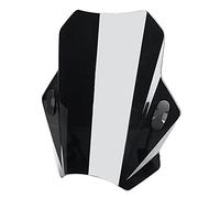 Yurefax Parabrezza universale for moto, for BMW, G310R R1150R R1200R F800S F800ST F650GS CB500X NC700X NC750X Bicicletta Scooter elettrico Parabrezza per moto(Transparent Black)