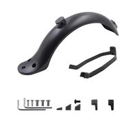 Yurefax Parafanghi Neri Ali for Scooter Parafango Posteriore Protezione Supporto Parti in plastica Viti Tappo in Gomma, for Xiaomi, Mijia M365 PRO Parafango per Skateboard(Schwarz)