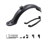 Yurefax Parafanghi Neri Ali for Scooter Parafango Posteriore Protezione Supporto Parti in plastica Viti Tappo in Gomma, for Xiaomi, Mijia M365 PRO Parafango per Skateboard(Schwarz)