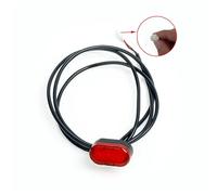 Yurefax Parafanghi Scooter Accessori Ali Parafango Posteriore Protezione Supporto Parti in plastica Viti Tappo in Gomma, for Xiaomi, Mijia M365 PRO Parafango per Skateboard(Tail Light)