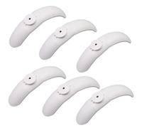 Yurefax Parafango Anteriore, for Xiaomi, M365 Scooter Elettrico PRO M187 PRO 2 1S Pneumatico Parafango antispruzzo Ruota Skateboard Parti 6PCS Parafango per Skateboard(6PCS)