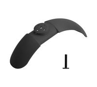 Yurefax Parafango Anteriore Universale Paraspruzzi Paraspruzzi Parafango Anteriore allargato, for Xiaomi, M365 PRO PRO 2 MI3 MI4pro Scooter Elettrico Parafango per Skateboard(Schwarz)