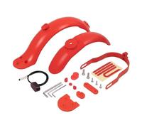 Yurefax Parafango modificato Rialzo/Staffa di Supporto/fanale Posteriore/Tappo in Gomma, for Xiaomi, Kit Ruota Posteriore for Scooter Elettrico M365 PRO 1S Parafango per Skateboard(Rot)