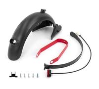 Yurefax Parafango Posteriore Parafango Fanale Posteriore Luce Freno Kit Staffa di Montaggio, for Segway, for Ninebot, Max G30 Scooter Elettrico Sostituisci Le Parti Parafango per Skateboard(Set 3)