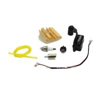 Yurefax Parti della Motosega Bobina di accensione Magneto Filtro dell'Aria Kit Filtro Tubo Carburante, for Husqvarna, 445 450 450E, for JONSERED, 2245 2250 Bobina di accensione