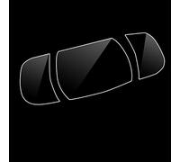 Yurefax Pellicola salvaschermo for cruscotto auto, for Renault, Kadjar 2016-2019 Pellicola protettiva for interni in PET for cruscotto auto Pellicola protettiva per schermo del navigatore satellitare