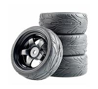 Yurefax Pneumatici da Corsa Piatti, Cerchioni, for HSP, for HPI, 1:10 Auto da Strada RC 6030-6084 Pneumatico per Auto RC(6030H-6084)