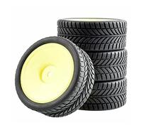 Yurefax Pneumatici Grip Wheel, for HSP, for HPI, 1/10 1:10 On-Road Speed Car RC 9071-6085 Pneumatico per Auto RC(9070-6085)