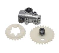 Yurefax Pompa dell'olio, ingranaggio a vite senza fine, ruota dentata, for STIHL, motosega 038 MS380 MS381 1119 640 3200 Kit di sostituzione Pompa dell'olio per motosega