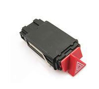 Yurefax Pulsante interruttore di controllo avviso di emergenza a 9 pin adatto for A6 ALLROAD A6 S6 C6 RS6 4B0 941 509 C 4B0941509C 8D0 941 509 H Interruttore alzacristalli auto