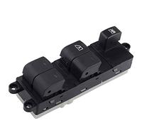 Yurefax Pulsante interruttore di controllo finestrino laterale nero for conducente dell'auto, for NISSAN, for Qashqai, J10 2 0 DCi 4WD 25401JD001 25401BB60B Interruttore alzacristalli auto