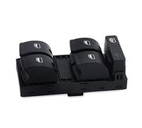 Yurefax Pulsante interruttore specchietto retrovisore elettrico, for, A4 S4 B6 2003- B7, for Seat, Exeo 8E0959851 8E0959855 Interruttore alzacristalli auto(White)