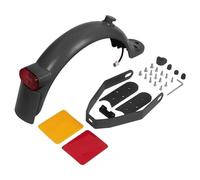 Yurefax Scooter elettrici Parafango Posteriore Parafango Fanale Posteriore Staffa Set Parti, for Xiaomi, M365 PRO 2 1s Scooter Elettrico con Gap Cover Pad Parafango per Skateboard(Schwarz)