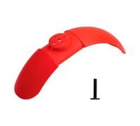 Yurefax Scooter Elettrico Parafango Anteriore Paraspruzzi Paraspruzzi Parafango Anteriore allargato, for Xiaomi, M365 1S PRO 2 Mi 3 Parafango Durevole Parafango per Skateboard(Rot)