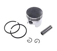 Yurefax Set di fasce elastiche for kit pistone da 36 mm Spinotto pistone da 29 mm Fasce elastiche da 35 mm Clip for spinotto pistone, for Mitsubishi Tl33, for trimmer cinese Bg330 Kit pistone per moto