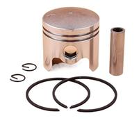 Yurefax Set di fasce elastiche for pistone da 40 mm for 40-5 43cc BC430 CG430 1E40F-5 Decespugliatore Trimmer Falciatrice Perno da 10 mm Kit pistone per motosega
