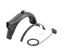 Yurefax Set fanale Posteriore for parafango Posteriore for Scooter Elettrico, for Ninebot, F30D F40D E-Scooter parafango Posteriore Freno Lampada di Sicurezza Parti Accessori Parafango per Skateboard