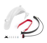 Yurefax Set parafango Posteriore Accessori Kit Staffa fanale Posteriore parafango, for Segway, for Ninebot, Accessorio Supporto Luce Freno Scooter Max G30 Parafango per Skateboard(Yellow)