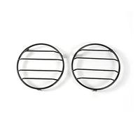 Yurefax Staffa for cappe for fari anteriori for auto, for Jeep, Wrangler TJ Accessori 1997-2006 Copri lente faro(B)