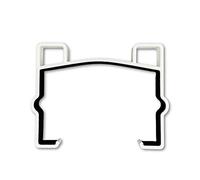 Yurefax Supporto stabilizzatore elica Carrello di atterraggio Accessori for droni Supporto for Tablet Copertura di Protezione, for HUBSAN, Zino 2 Elica per droni(Propeller Stabilizer)