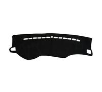 Yurefax Tappetino Antiscivolo for cruscotto Interno for Auto, for Kia, for Rio 2006 2007 2008 2009 2010 2011 Guida a Sinistra Nero Tappetino per cruscotto Auto
