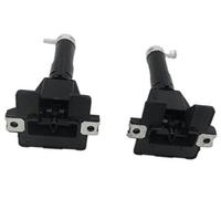 Yurefax Tappo di copertura attuatore ugello lavafari, for Accord, for Euro, for SPIRIOR CU1 CU2 2008 2009 2010 2011 2012 Copertura lavafari(BLACK 1 Pair L and R)