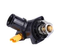 Yurefax Termostato del liquido di raffreddamento con alloggiamento, for Peugeot, 206 207 SW 1007 Bipper Tepee OE: 1336Z2 Alloggiamento del termostato del liquido di raffreddamento del motore