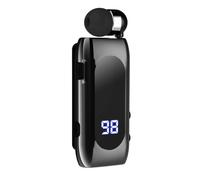 Yurhuit K55 Lavalier Wireless Headset Display Digitale Cavo Business In-Ear Ultra Bluetooth Auricolare, A