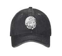 Yuri Gagarin CCCP Design Sun Berretto da Baseball Moda Uomo Donna Lavato Hip Hop Cappelli Stampa A Prova di Sole KPOP Rock Cappellini da Baseball