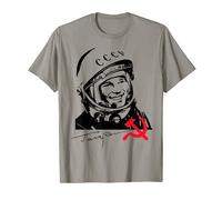 Yuri Gagarin URSS Roscosmos Cosmonauta Maglietta