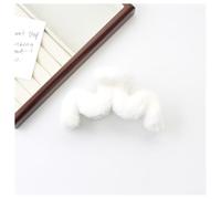 Yurosiay Fermagli per capelli in peluche grandi ondulati a forma di M, clip invernale Plush Hair Claw Clip per capelli antiscivolo forte tenuta per capelli spessi/sottili per donne e ragazze, regalo