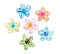 Yurosiay Fermaglio per capelli a forma di caramelle con fiori e fiori opachi, antiscivolo, forte tenuta, per capelli spessi/sottili, 12 stili per donne e ragazze, regali 5#