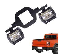 Yurosuis Fari A LED | Luci LED Retromarcia Barra per Auto | Faretto Impermeabile con Supporti per Gancio Traino Auto per Pickup e Barca