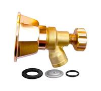 Yurosuis per Tubo Giardino,Ugello Regolabile Resistente | Irrigazione Manuale Esterna | Per Lavaggio Auto, Doccia Animali, Giardino, Prato, Fiori e Piante