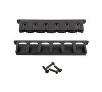 Yurosuis Portacanna da ,Attacco a parete per canna da a 6 fori | Proteggi la canna da Portacanna da compatto Ottimo supporto per da per garage e barca