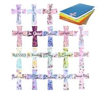 Yurosuis Segnalibri Magnetici per la Lettura - Segnapagina Tascabile - Segnalibri Magnetici a Croce Cristiani | per Bibbia Scrittura Taccuino Agenda Diario Amanti dei Libri Lettori Studenti Cristiani