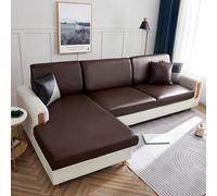 YURRO Copridivano in pelle PU, altamente elasticizzato, anti graffio di gatto, protezione impermeabile per divano di ricambio per animali domestici e bambini