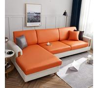 YURRO Copridivano in pelle PU, altamente elasticizzato, anti graffio di gatto, protezione impermeabile per divano di ricambio per animali domestici e bambini