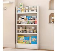 yurstcggh Libreria Dietro la Porta Libreria Dietro la Porta da Pavimento Organizer per Libri,libreria portaoggetti in Camera da Letto,Soggiorno 70×10×120cm