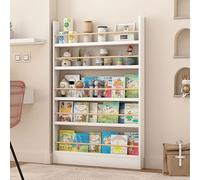 yurstcggh Libreria Dietro la Porta Libreria Dietro la Porta da Pavimento Organizer per Libri,libreria portaoggetti in Camera da Letto,Soggiorno 90×10×145cm