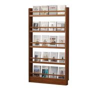 yurstcggh Libreria Dietro la Porta,Pavimento Organizer per Libri,libreria portaoggetti in Camera da Letto,Soggiorno,Libreria dietro porta, antiribaltamento/salvaspazio/facile da montare 58×10×155cm