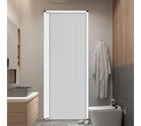 yurstcggh Porta a Fisarmonica,Porta Pieghevole Invisibile A Nido D'ap,Con Guida di Scorrimento,Leggera,Apertura Silenziosa,per Camere da Letto e Bagni,Senza Foratura 65×203cm Bianco