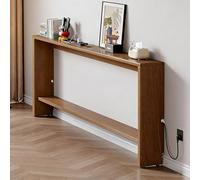 yurstcggh Tavolo Consolle per Corridoio Sottile,Consolle Sottile Ingresso,Utilizzabile Come Scaffale Espositivo per Il Soggiorno,Libreria per Bambini O Comodino 150×10×69cm