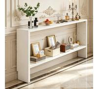 yurstcggh Tavolo Consolle per Corridoio Sottile,Consolle Sottile Ingresso,Utilizzabile Come Scaffale Espositivo per Il Soggiorno,Libreria per Bambini O Comodino 120×15×69cm