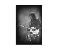 YURUOXIMAO Poster da parete su tela Senza Cornice Tony Iommi Tela decorativa Wall Art Soggiorno Poster Camera da letto 30 * 50cm