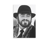 YURUOXIMAO Quadri Su Tela Senza Cornice Luciano Pavarotti per Uomo Donna Poster Soggiorno Camera da letto Pittura Opera d'arte 30 * 50cm