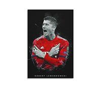 YURUOXIMAO Stampa su tela Senza Cornice Robert Lewandowski Poster Soggiorno Camera da letto Pittura Opera d'arte 30 * 50cm