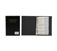 Yusat 0603 Kit Condensatori Assortimento Catalogo Libri Organizzatore 90 Valori Componenti Elettronici Plastica Nera Identificazione Chiara Portatile per Professionisti o Appassio