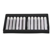 Yusat 12 Bastoncini per Pittura a Olio per Bambini, Strumenti per Dipingere, Bisogni Artificiali, Matite da Disegno, Cancelleria, Bianco